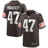 Charley Hughlett Cleveland Browns Game Jersey - Brown Nfl - Robokeg