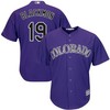 Charlie Blackmon Colorado Rockies Alternate Official Cool Base Player Jersey - Purple - Robokeg