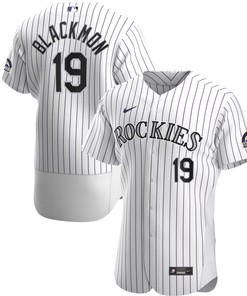 Charlie Blackmon Colorado Rockies Home Authentic Player Jersey - White Mlb - Robokeg
