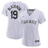 Charlie Blackmon Colorado Rockies Womens Home Replica Player Jersey - White Mlb - Robokeg