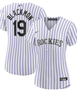 Charlie Blackmon Colorado Rockies Womens Home Replica Player Jersey - White Mlb - Robokeg