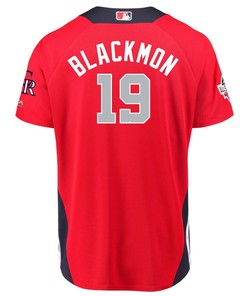 Charlie Blackmon National League Majestic 2018 Mlb All-star Game Home Run Derby Player Jersey - Red - Robokeg