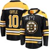 Charlie Coyle 10 Boston Bruins Stanley Cup 2023 Playoffs Patch Home Breakaway Men Jersey - Black - Robokeg