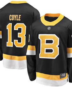 Charlie Coyle Boston Bruins Fanatics Branded 2019/20 Alternate Premier Breakaway Player Jersey - Black Nhl - Robokeg