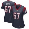 Charlie Heck Houston Texans Womens Game Jersey - Navy Nfl - Robokeg