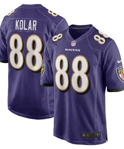 Charlie Kolar Baltimore Ravens Player Game Jersey - Purple Nfl - Robokeg