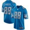 Charlie Sanders Detroit Lions Game Retired Player Jersey - Blue Nfl - Robokeg