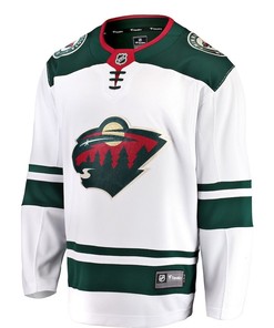 Charlie Stramel #41 Minnesota Wild 2023 NHL Draft Away Men Jersey - White - Robokeg
