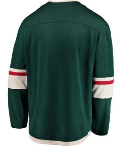 Charlie Stramel #41 Minnesota Wild 2023 NHL Draft Home Men Jersey - Green - Robokeg