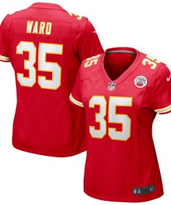 Charvarius Ward Kansas City Chiefs Womens Game Jersey - Red Nfl - Robokeg
