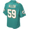 Chase Allen Miami Dolphins Nfl Pro Line Team Player Jersey - Aqua - Robokeg