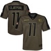 Chase Claypool Pittsburgh Steelers 2021 Salute To Service Game Jersey - Olive Nfl - Robokeg
