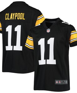 Chase Claypool Pittsburgh Steelers Alternate Game Jersey - Black Nfl - Robokeg