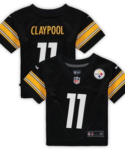 Chase Claypool Pittsburgh Steelers Infant Game Jersey - Black Nfl - Robokeg