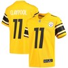 Chase Claypool Pittsburgh Steelers Inverted Team Game Jersey - Gold Nfl - Robokeg