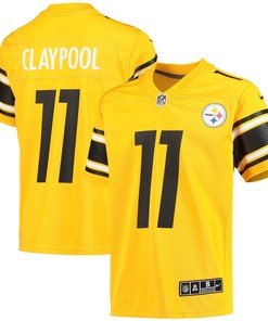 Chase Claypool Pittsburgh Steelers Inverted Team Game Jersey - Gold Nfl - Robokeg