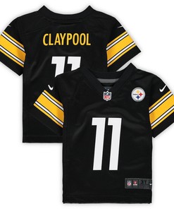Chase Claypool Pittsburgh Steelers Toddler Game Jersey - Black Nfl - Robokeg