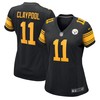 Chase Claypool Pittsburgh Steelers Womens Alternate Game Jersey - Black Nfl - Robokeg