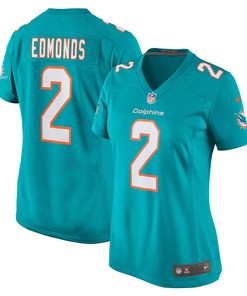 Chase Edmonds Miami Dolphins Womens Game Jersey - Aqua Nfl - Robokeg