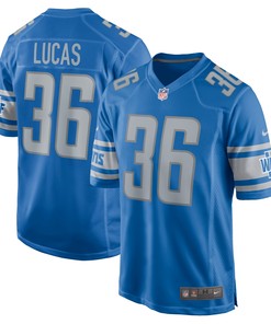 Chase Lucas Detroit Lions Player Game Jersey - Blue Nfl - Robokeg