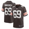 Chase Winovich Cleveland Browns Game Jersey - Brown Nfl - Robokeg