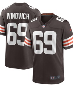 Chase Winovich Cleveland Browns Game Jersey - Brown Nfl - Robokeg