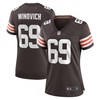 Chase Winovich Cleveland Browns Womens Game Jersey - Brown Nfl - Robokeg