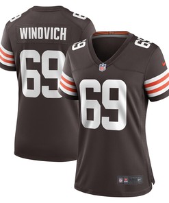Chase Winovich Cleveland Browns Womens Game Jersey - Brown Nfl - Robokeg