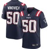 Chase Winovich New England Patriots Game Player Jersey - Navy Nfl - Robokeg