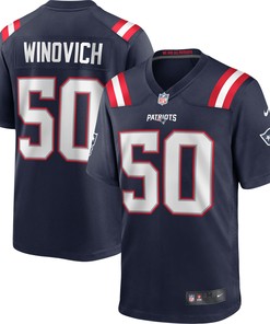 Chase Winovich New England Patriots Game Player Jersey - Navy Nfl - Robokeg