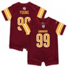 Chase Young Washington Commanders Newborn & Infant Game Romper Jersey - Burgundy Nfl - Robokeg