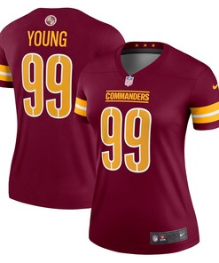 Chase Young Washington Commanders Womens Legend Jersey - Burgundy Nfl - Robokeg
