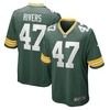 Chauncey Rivers Green Bay Packers Game Jersey - Green Nfl - Robokeg