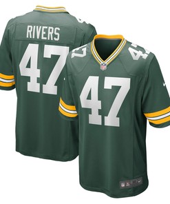 Chauncey Rivers Green Bay Packers Game Jersey - Green Nfl - Robokeg