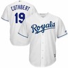 Cheslor Cuthbert Kansas City Royals Home Cool Base Player Jersey - White Color - Robokeg