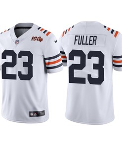 Chicago Bears 100th Anniversary Kyle Fuller White Classic Limited Jersey - Robokeg