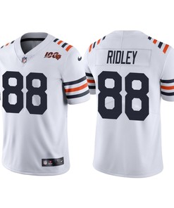 Chicago Bears 100th Anniversary Riley Ridley White Classic Limited Jersey - Robokeg