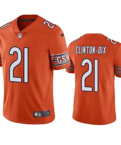 Chicago Bears #21 Haha Clinton-dix Orange Vapor Untouchable Limited Jersey - Mens - Robokeg