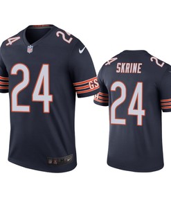 Chicago Bears #24 Buster Skrine Navy Color Rush Legend Jersey - Mens - Robokeg