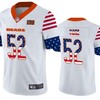 Chicago Bears 52 White Throwback Flag Jersey - Robokeg