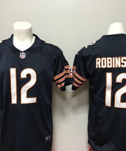 Chicago Bears Allen Robinson #12 Nfl 2020 Black Jersey Jersey - Robokeg
