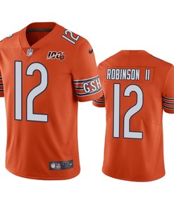 Chicago Bears Allen Robinson Orange 100th Season Vapor Limited Jersey - Robokeg