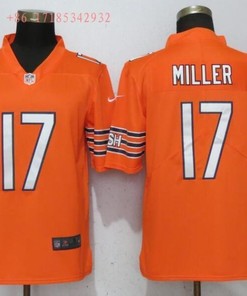 Chicago Bears Anthony Miller #17 Nfl 2020 Orange Jersey Jersey - Robokeg