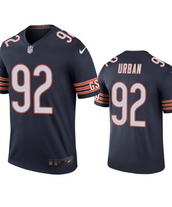 Chicago Bears Brent Urban Navy Color Rush Legend Jersey - Robokeg