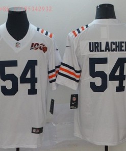 Chicago Bears Brian Urlacher #54 Nfl 100 2020 White Jersey Jersey - Robokeg