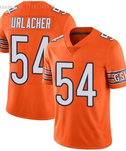Chicago Bears Brian Urlacher #54 Nfl 2020 Orange Jersey Jersey - Robokeg