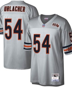 Chicago Bears Brian Urlacher Platinum Nfl 100 Retired Player Legacy Jersey - Robokeg