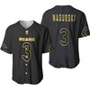 Chicago Bears Bronko Nagurski #3 Great Player Nfl Black Golden Brandedition Vapor Limited Jersey Style Custom Gift For Bears Fans Baseball Jersey - Robokeg