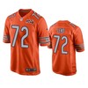Chicago Bears Charles Leno Orange 100th Season Game Jersey - Mens - Robokeg