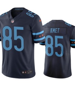 Chicago Bears Cole Kmet Navy City Edition Vapor Limited Jersey - Robokeg